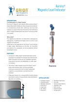 Aurora® Magnetic Level Indicator