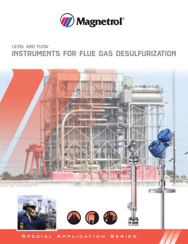 Level and Flow Instruments for Flue Gas Desulfurization