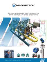 LEVEL AND FLOW INSTRUMENTS FOR MODULAR SKID SYSTEMS