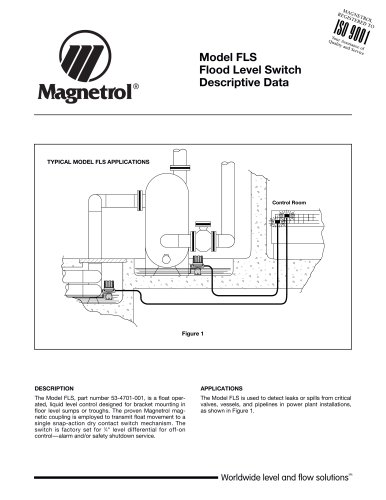 Model FLS Floor Mount Level Switch