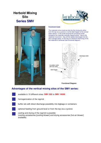 Mixing Silo Series SMV