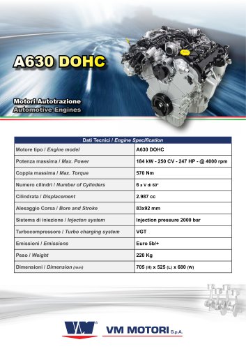 A630 DOHC