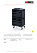 ESD DRAWER CONTAINERS COMPLETE SYSTEM ESD SB.S2+