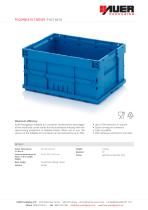 FOLDABLE KLT BOXES F-KLT 6410