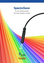 SpectroSave In-Line Spectrometer for Color Quality Control