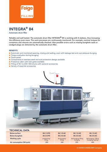 INTEGRA® 84