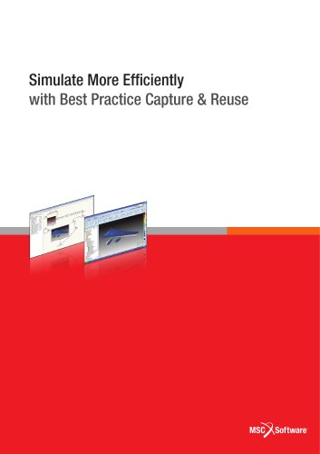 SIM Expert - Simulate more efficiently with Best Practice Capture & Reuse