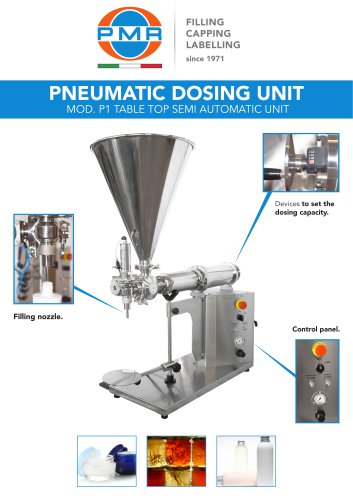 PMR P1 PNEUMATIC DOSING UNIT