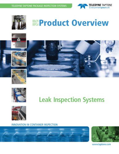 Product Overview - Leak Inspection Systems