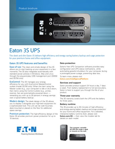 Eaton 3S UPS