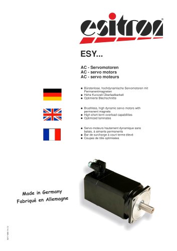 Drive Technology:ESY series