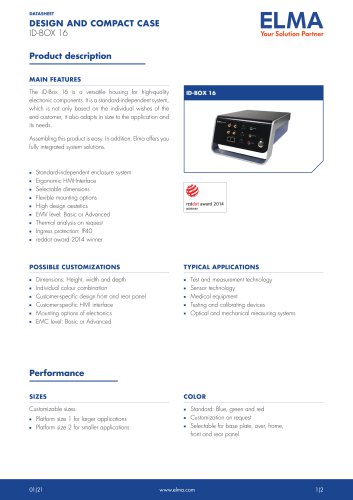 iD-Box 16_Datasheet_E