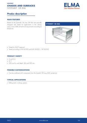 Systemkit 12K Rail_Datasheet_E