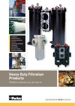 Heavy Duty Lubrication and Fuel Filter ranges Catalogue