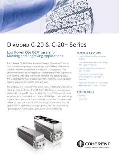 Diamond C-20 & C-20+ Series