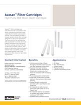 Avasan Filter Cartridges