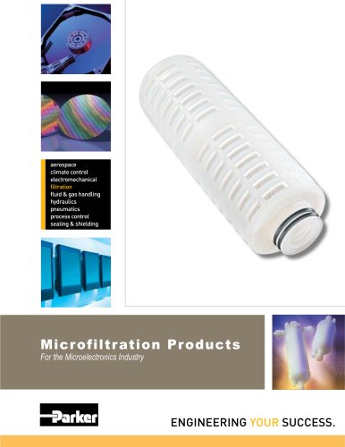 Microfiltration Products For the Microelectronics Industry