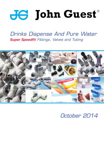 Drinks Dispense And Pure Water Super Speedfit Fittings, Valves and Tubing