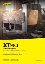 Easy-Laser® XT980 Sawmill alignment