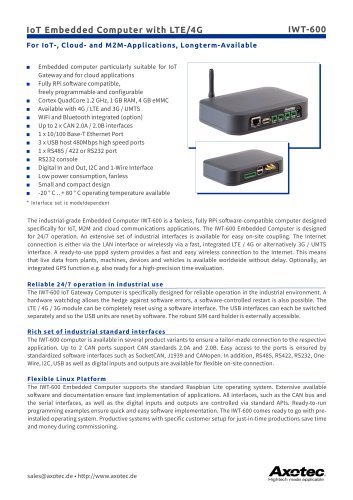 IoT Embedded Computer