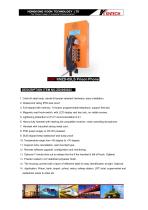 Robust prison telephone KNZD-05LS VoIP