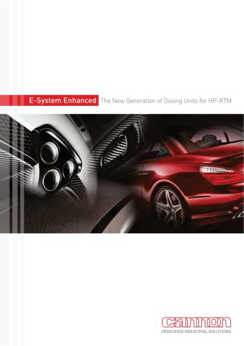 E-System Enhanced: the New Generation of Dosing Units for HP-RTM
