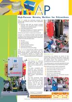 High-Pressure Metering Machines for Polyurethanes AP