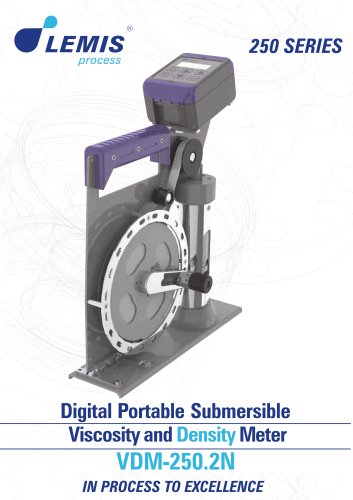 Portable Submersible Density & Viscosity Meter VDM-250.2N