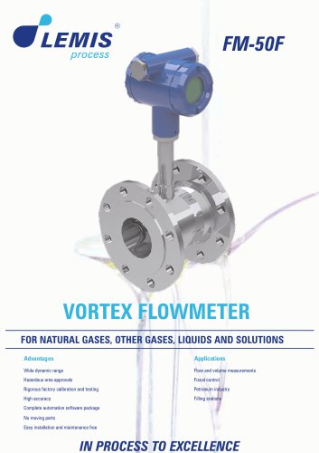 VORTEX FLOWMETER FM-50F