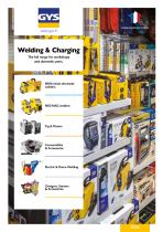 Welding & Charging : The full range for workshops and domestic users