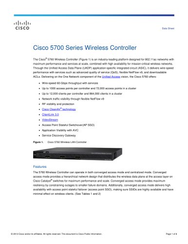 Cisco 5700 Series