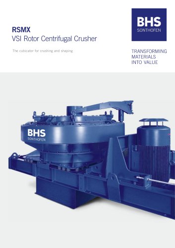 VSI Rotor Centrifugal Crusher