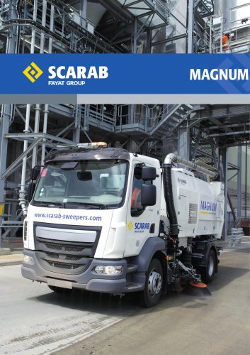 Scarab Magnum Road Sweeper:  13-18 tonne GVW