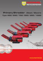 HAMMEL primary shredder brochure