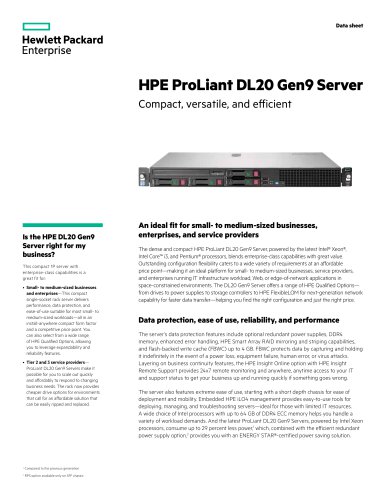 HPE ProLiant DL20