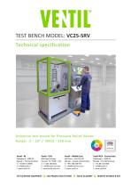 VC25SRV - Safety valve test station