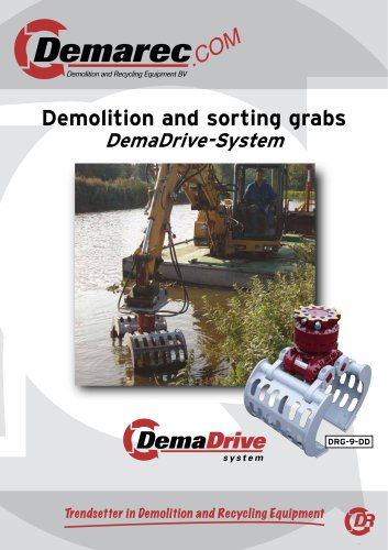 Demolition and sorting grabs DemaDrive-System