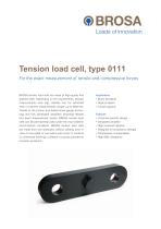 Tension load cell Type 0111