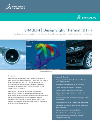 SIMULIA DesignSight Thermal