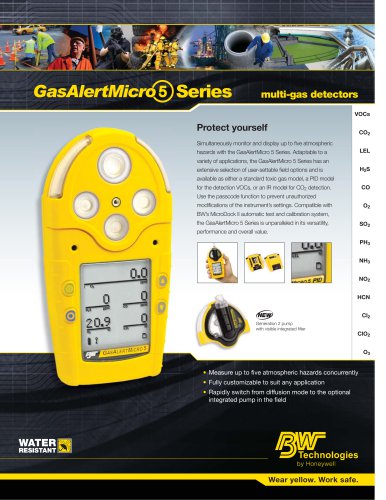 GasAlertMicro 5 Series