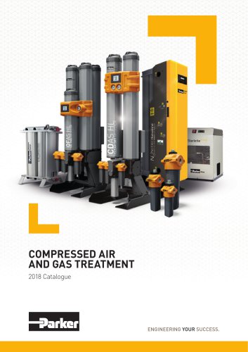 COMPRESSED AIR AND GAS TREATMENT 2018 Catalogue