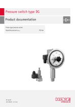 Pressure switch type DG 2025