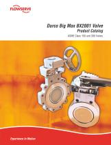 Durco Big Max BX2001 Valve Product Catalog