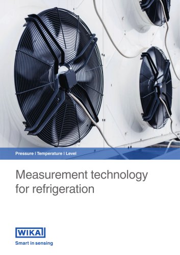 Pressure | Temperature | Level Measurement technology for refrigeration