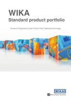 Standard product portfolio