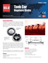 Tank Car Rupture Disks