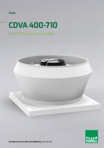 CDVA 400-710 - Roof fan made of plastic