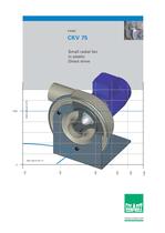 Small radial fan CKV 75