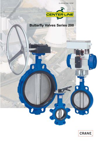 CENTERLINE Butterfly Valves Series 200