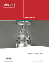 CRANE® Cast Steel Gate Valves